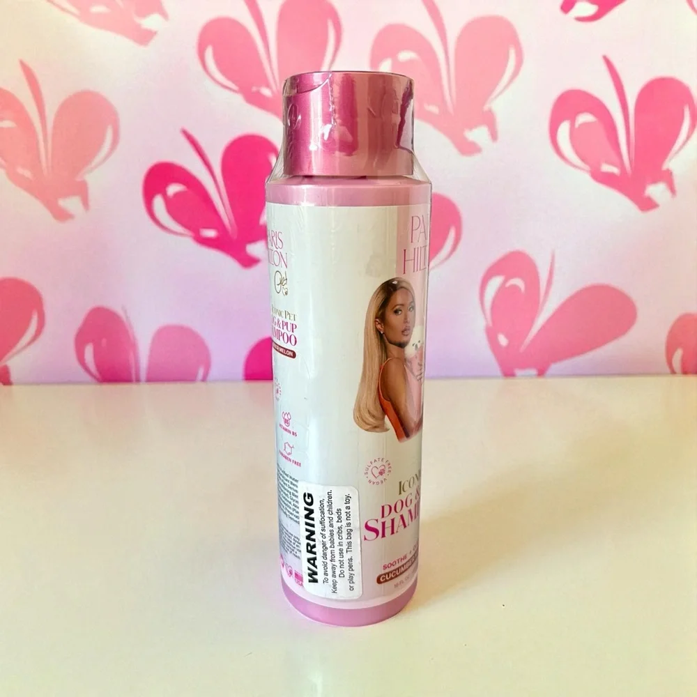 ⚫️ Paris Hilton Pet Iconic Pet Dog Shampoo Fragrance Free 16 fl oz New & Sealed
